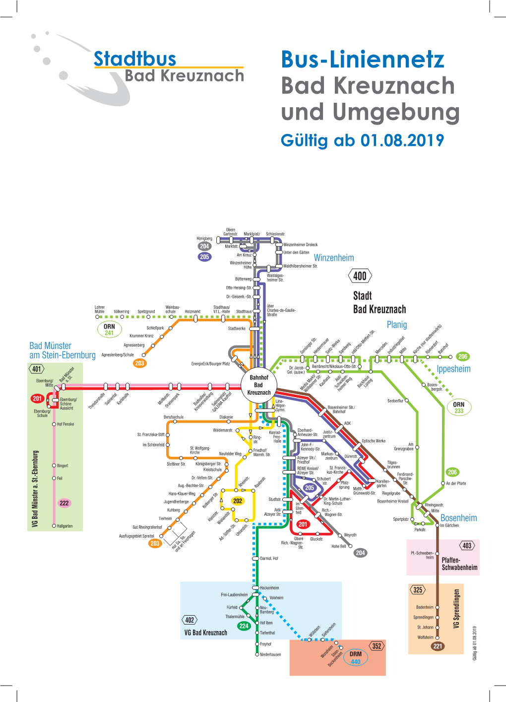 Stadtverkehrsplan Bad Kreuznach Stand 01.08.2019 PDF-Datei