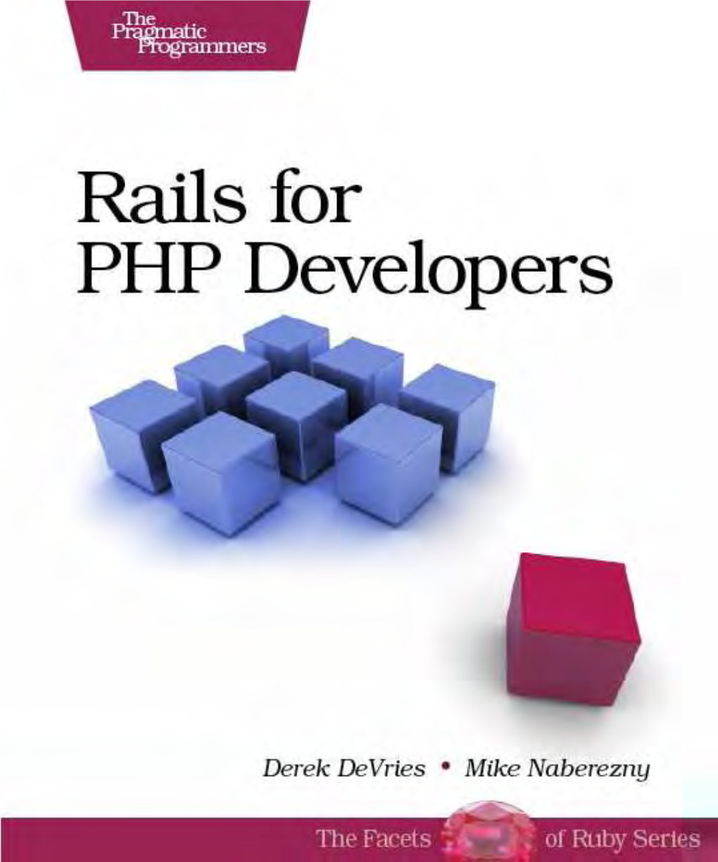 Rails for PHP Developers