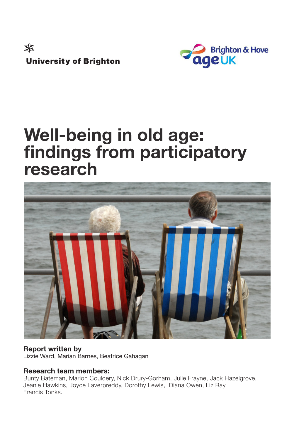 Well-Being in Old Age: Findings from Participatory Research