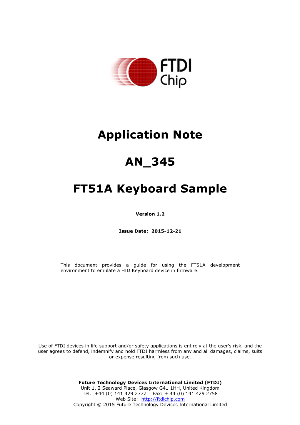 FT51A Keyboard Sample