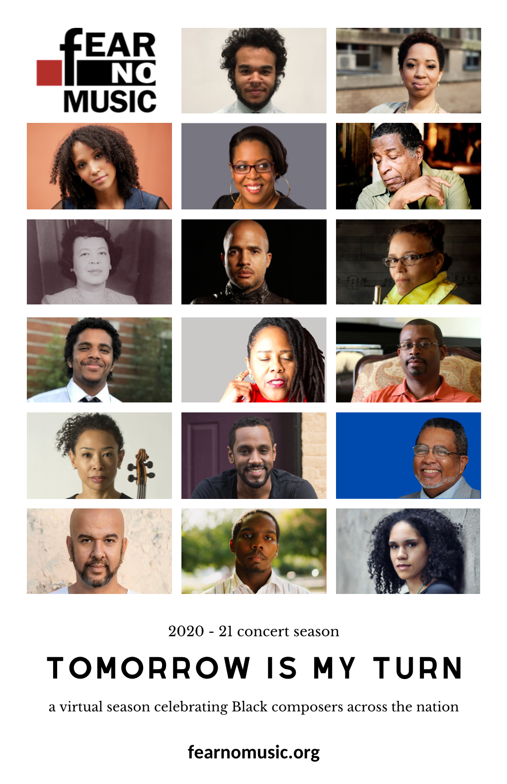 Tomorrow Is My Turn a Virtual Season Celebrating Black Composers Across the Nation