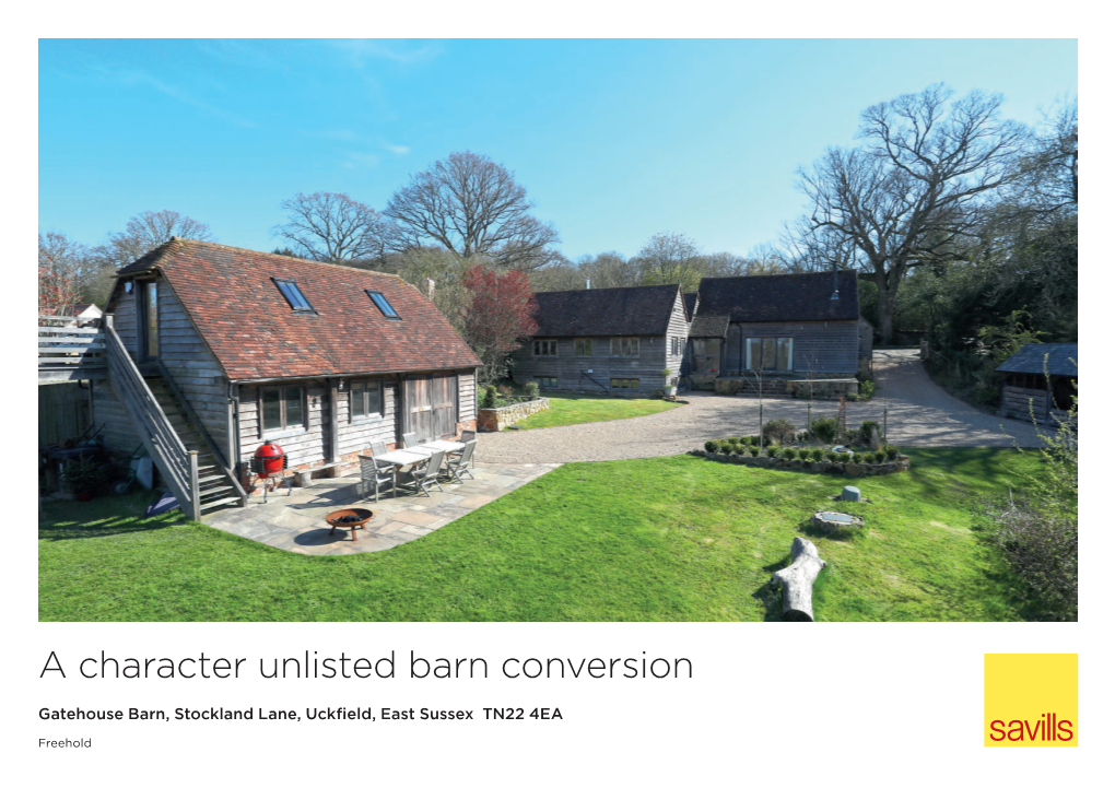 A Character Unlisted Barn Conversion