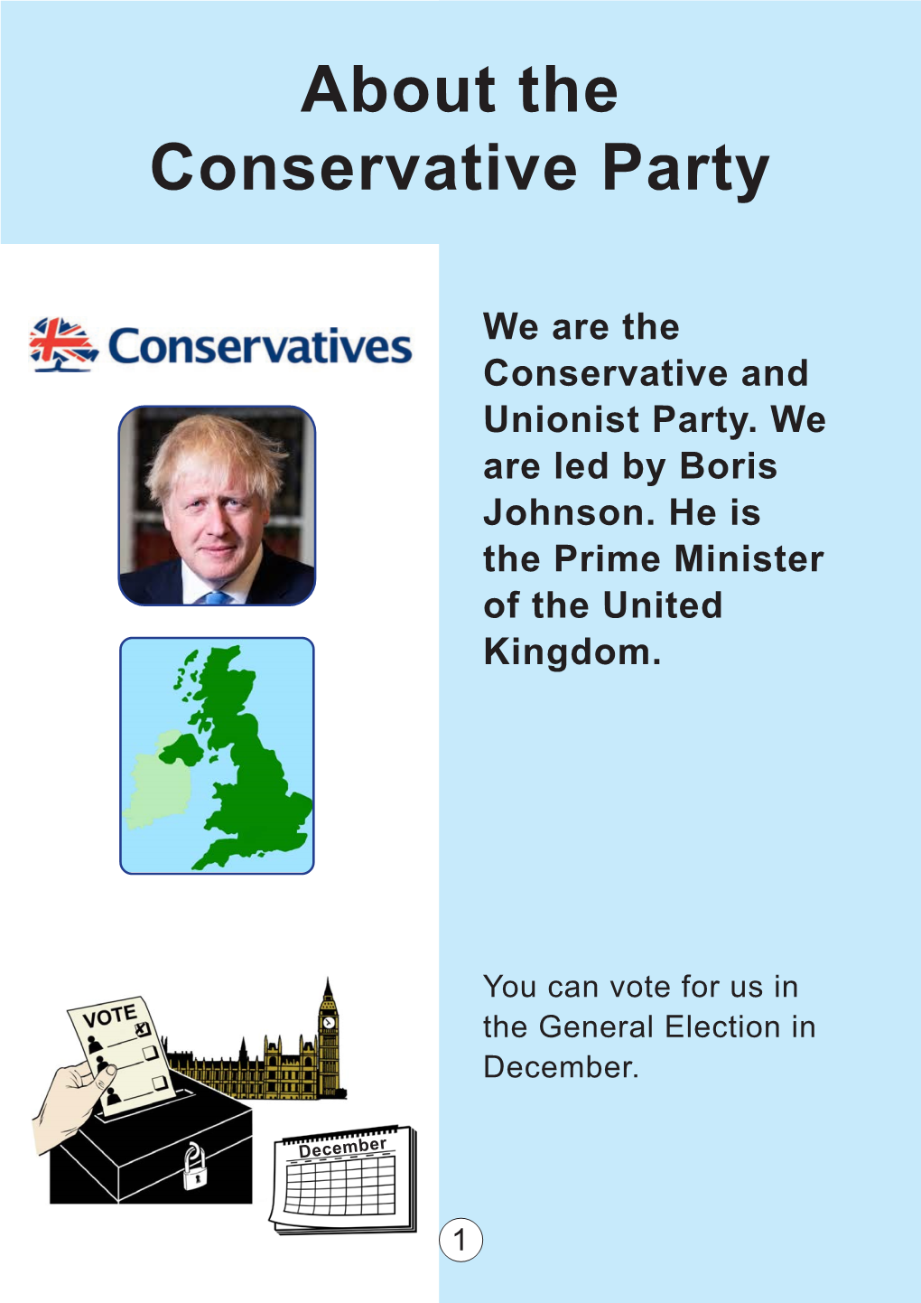 About the Conservative Party