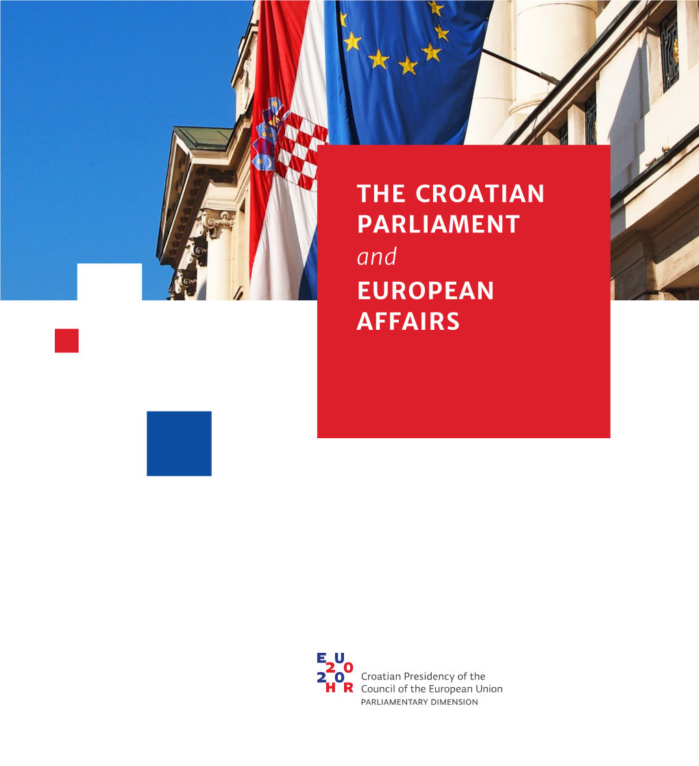 The Croatian Parliament European Affairs