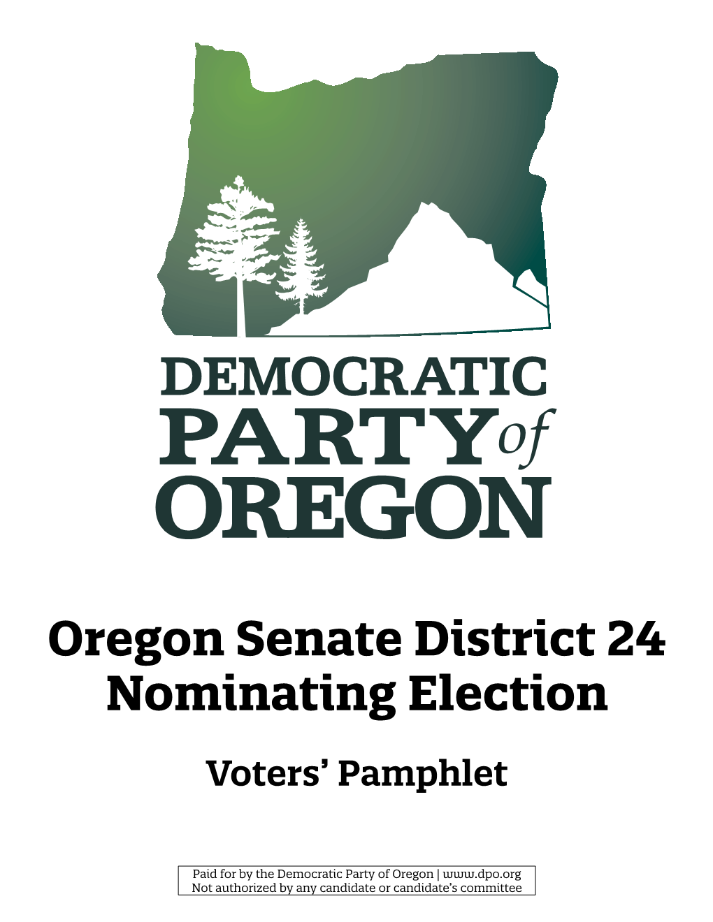 Oregon Senate District 24 Nominating Election