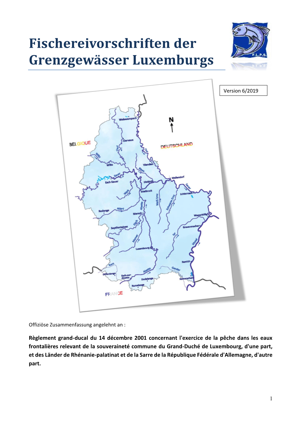 Fischereivorschriften Der Grenzgewässer Luxemburgs