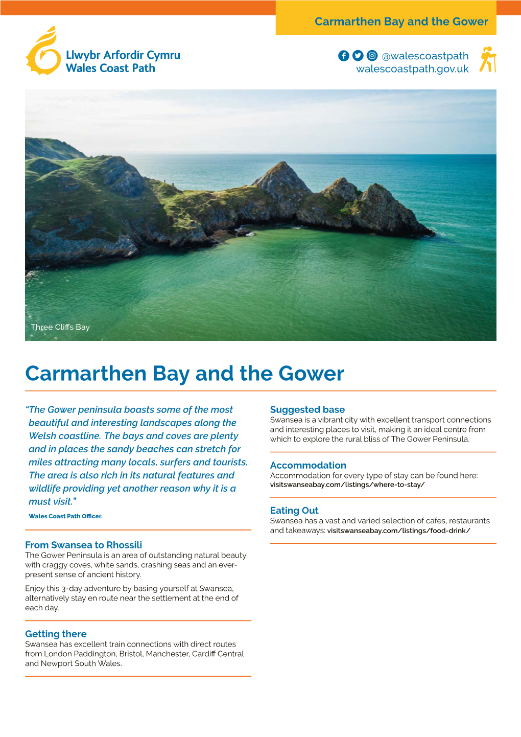 Carmarthen Bay and the Gower