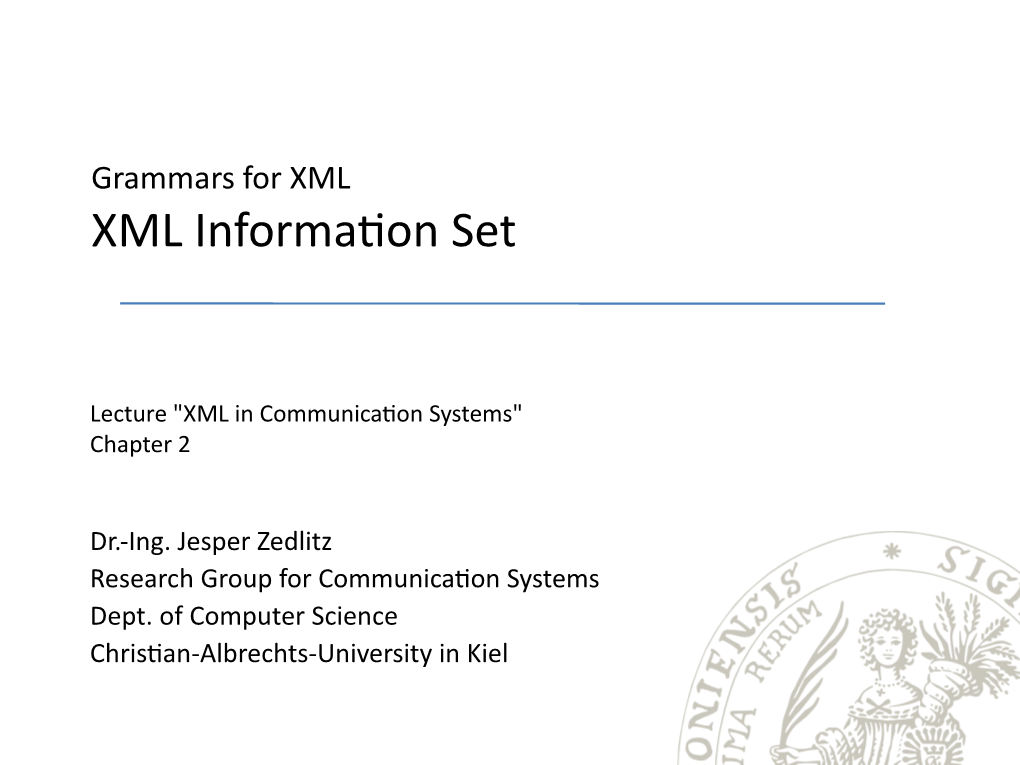 XML Information Set