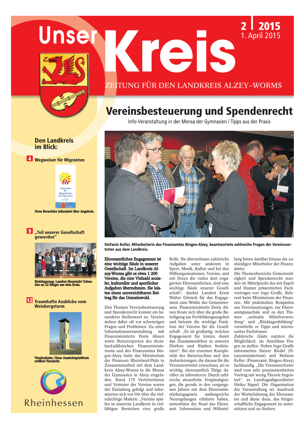 Kreiszeitung 2015/02