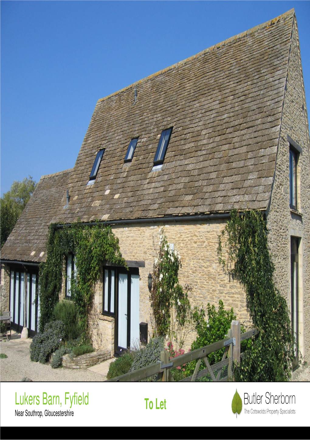 Lukers Barn, Fyfield to Let Near Southrop, Gloucestershire