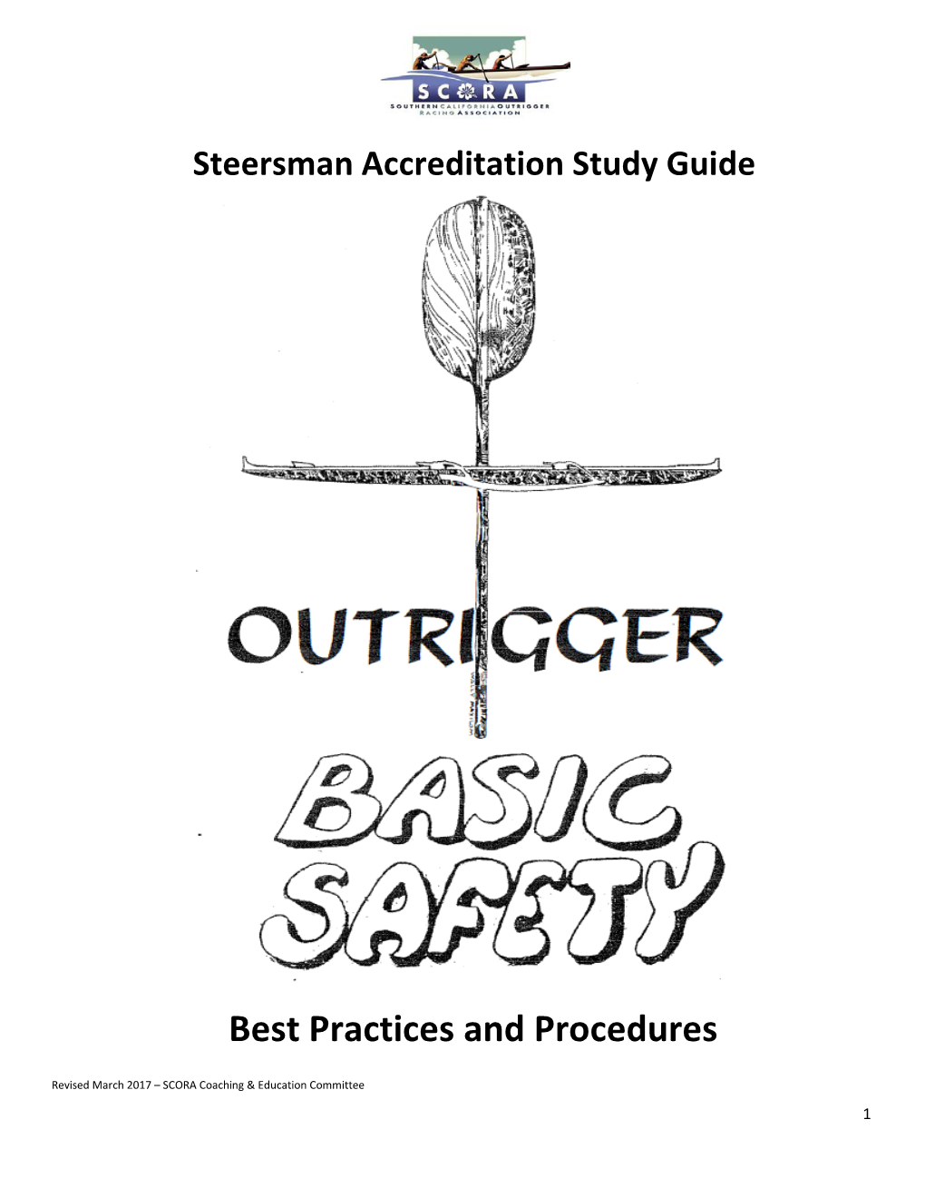 Outrigger Basic Safety Handbook