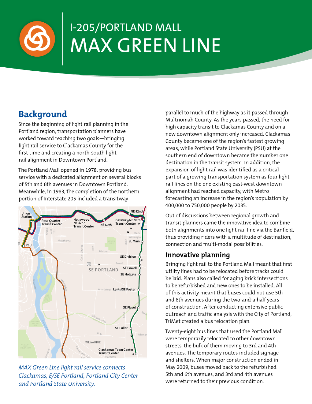 Max Green Line