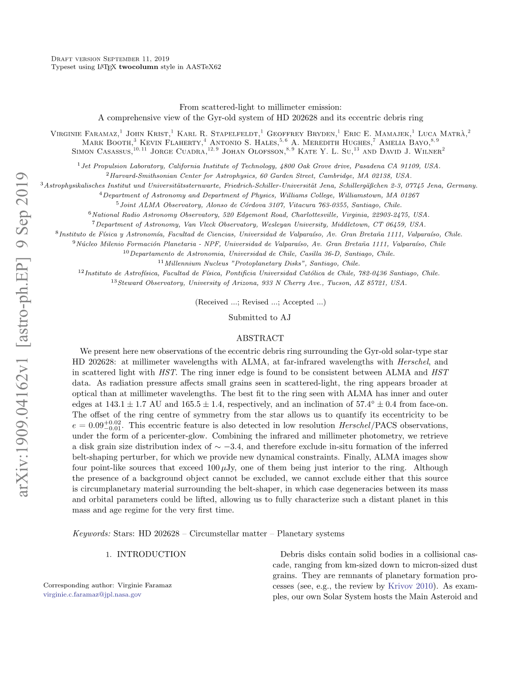 From Scattered-Light to Millimeter Emission: a Comprehensive View of the Gyr-Old System of HD 202628 and Its Eccentric Debris Ring