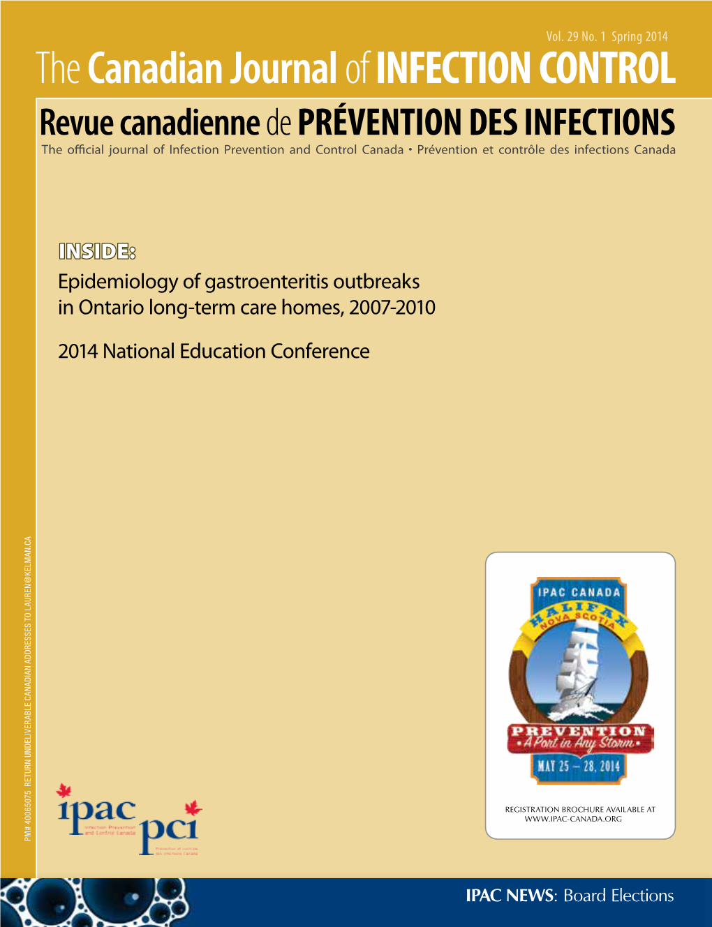The Canadian Journalof INFECTION CONTROL