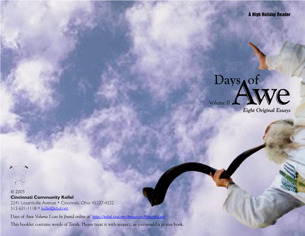 Days of Awe II