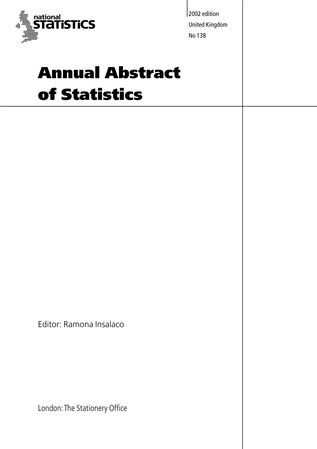 Annual Abstract of Statistics