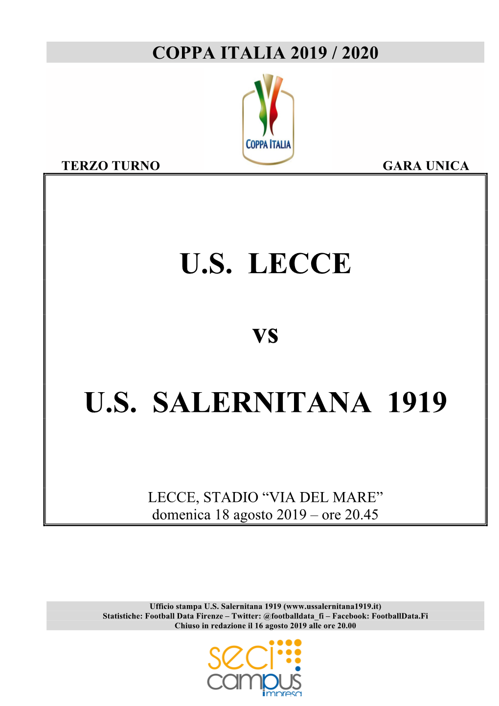 Lecce-Salernitana