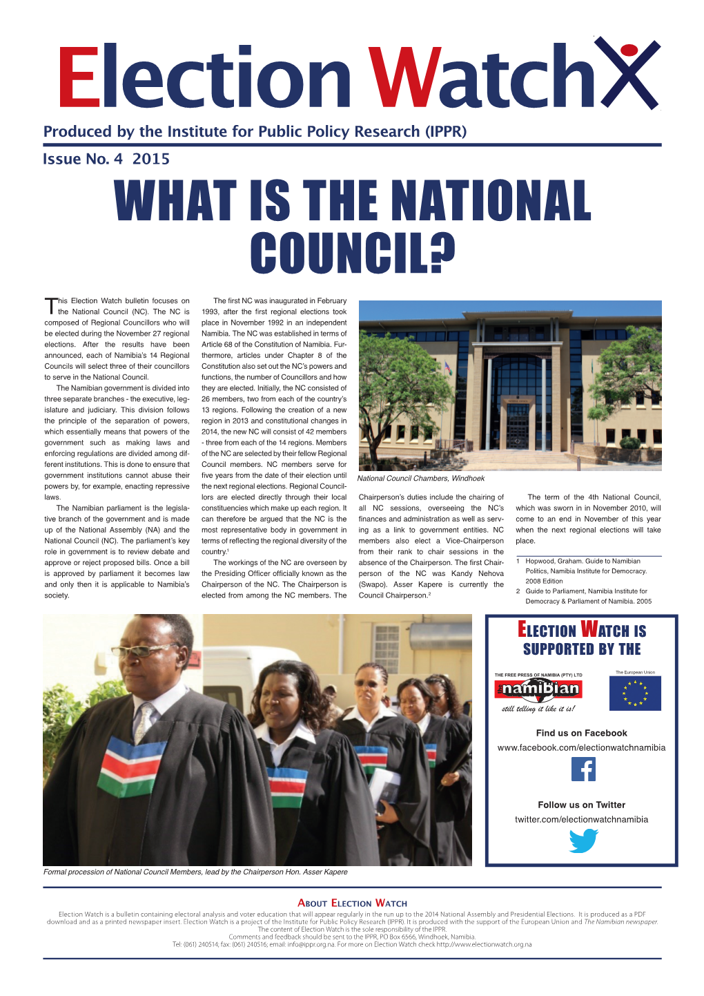 What Is the National Council?