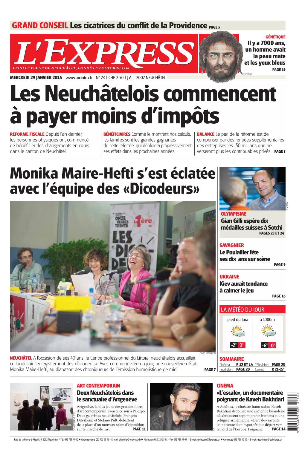 Monika Maire-Hefti S'est Éclatée Avec L'équipe Des «Dicodeurs»