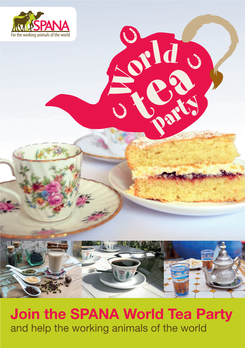 Join the SPANA World Tea Party