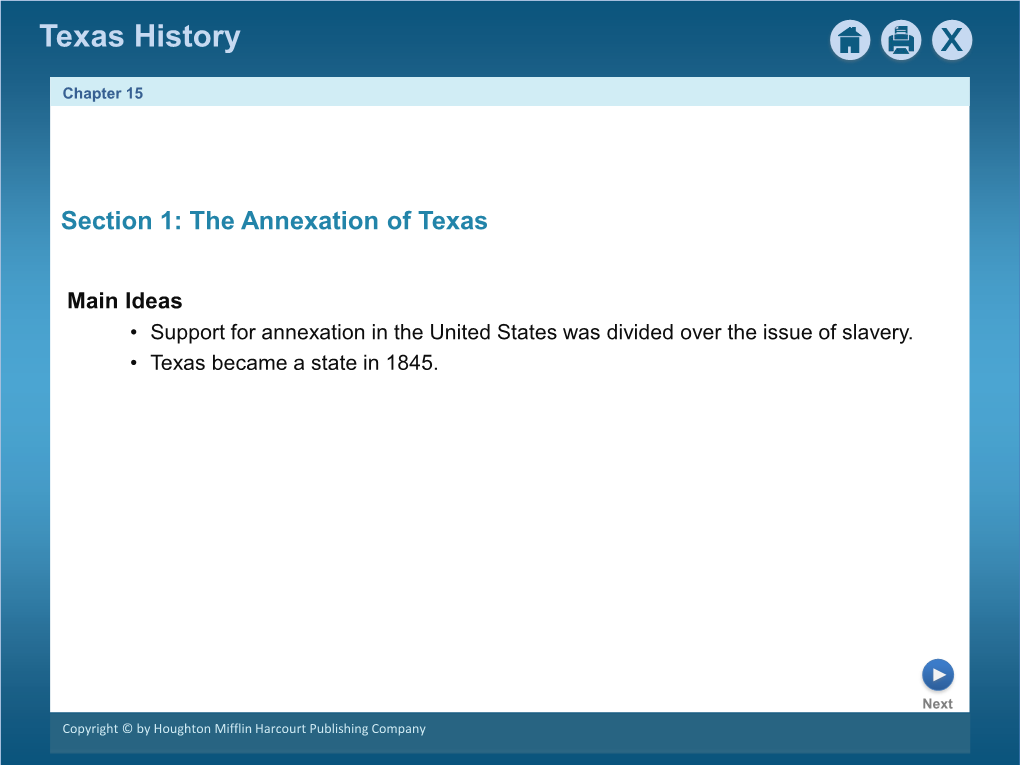 Texas History