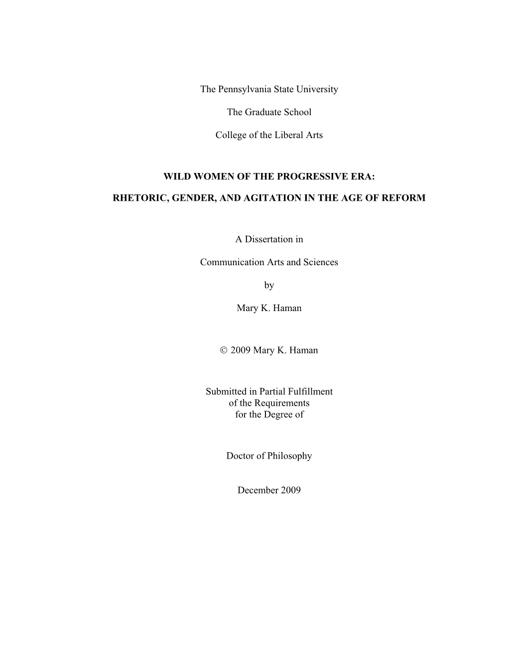 Open Mary Haman Final Dissertation.Pdf