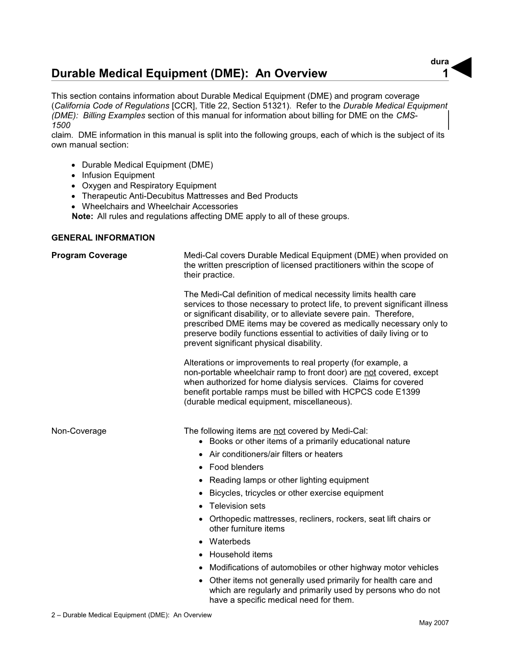 Durable Medical Equipment (DME): An Overview (Dura)