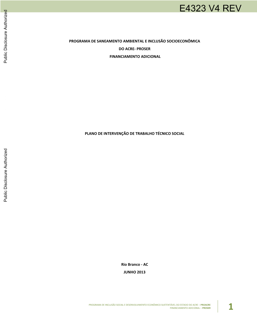 World Bank Document