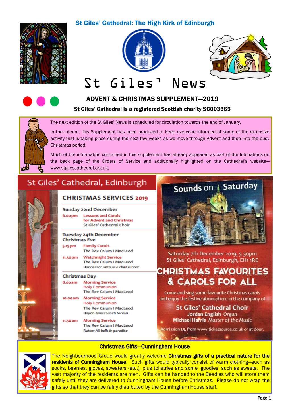 St Giles' News