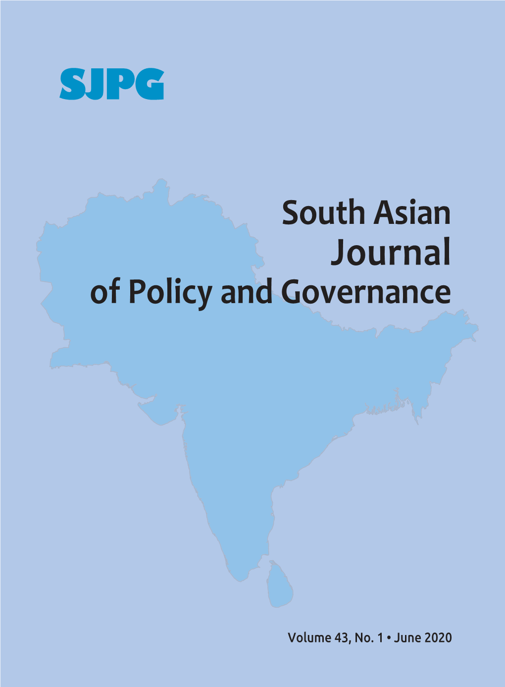 South Asian Journal of Policy and Governance