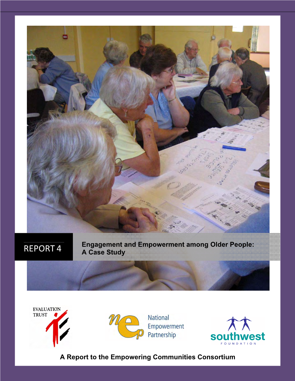 Older People: REPORT 4 a Case Study