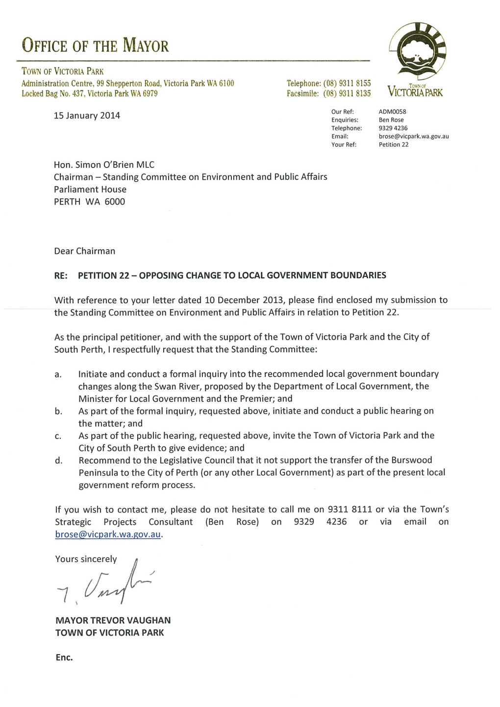 Proposal to Change the District Boundary of the City of Belmont BELMONT PARK RACECOURSE August 2007