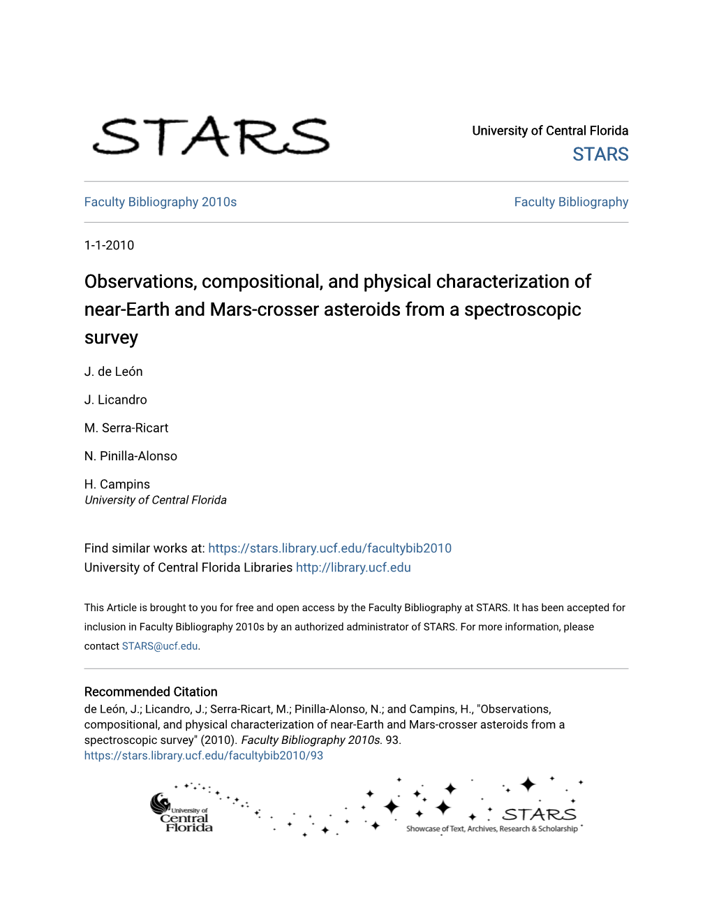 Observations, Compositional, and Physical Characterization of Near-Earth and Mars-Crosser Asteroids from a Spectroscopic Survey