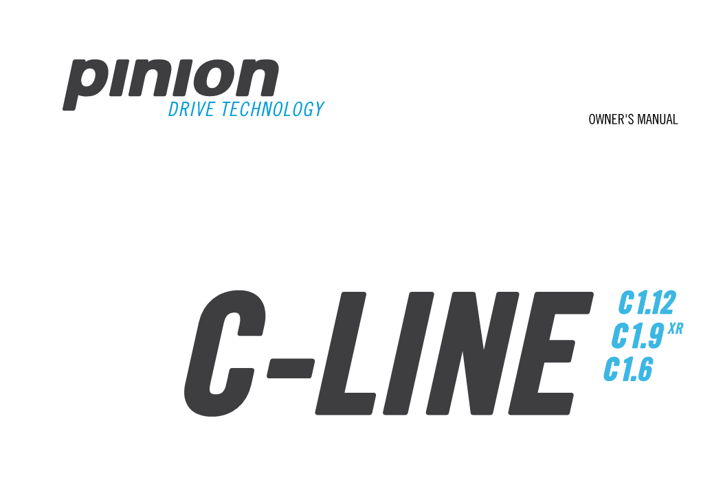 Owner's Manual – C-LINE