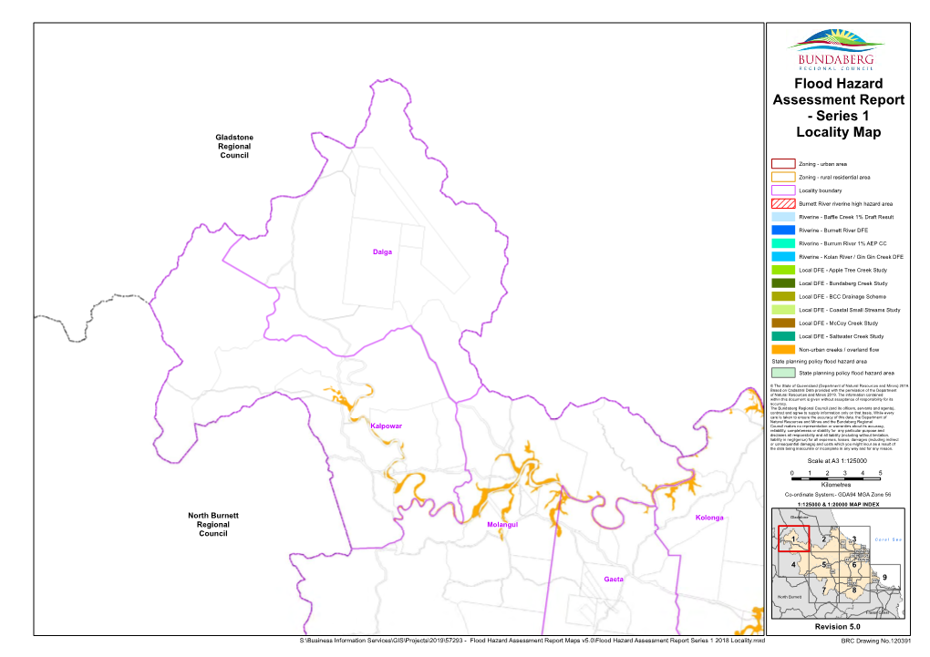 Flood Hazard Assessment Report - Series 1