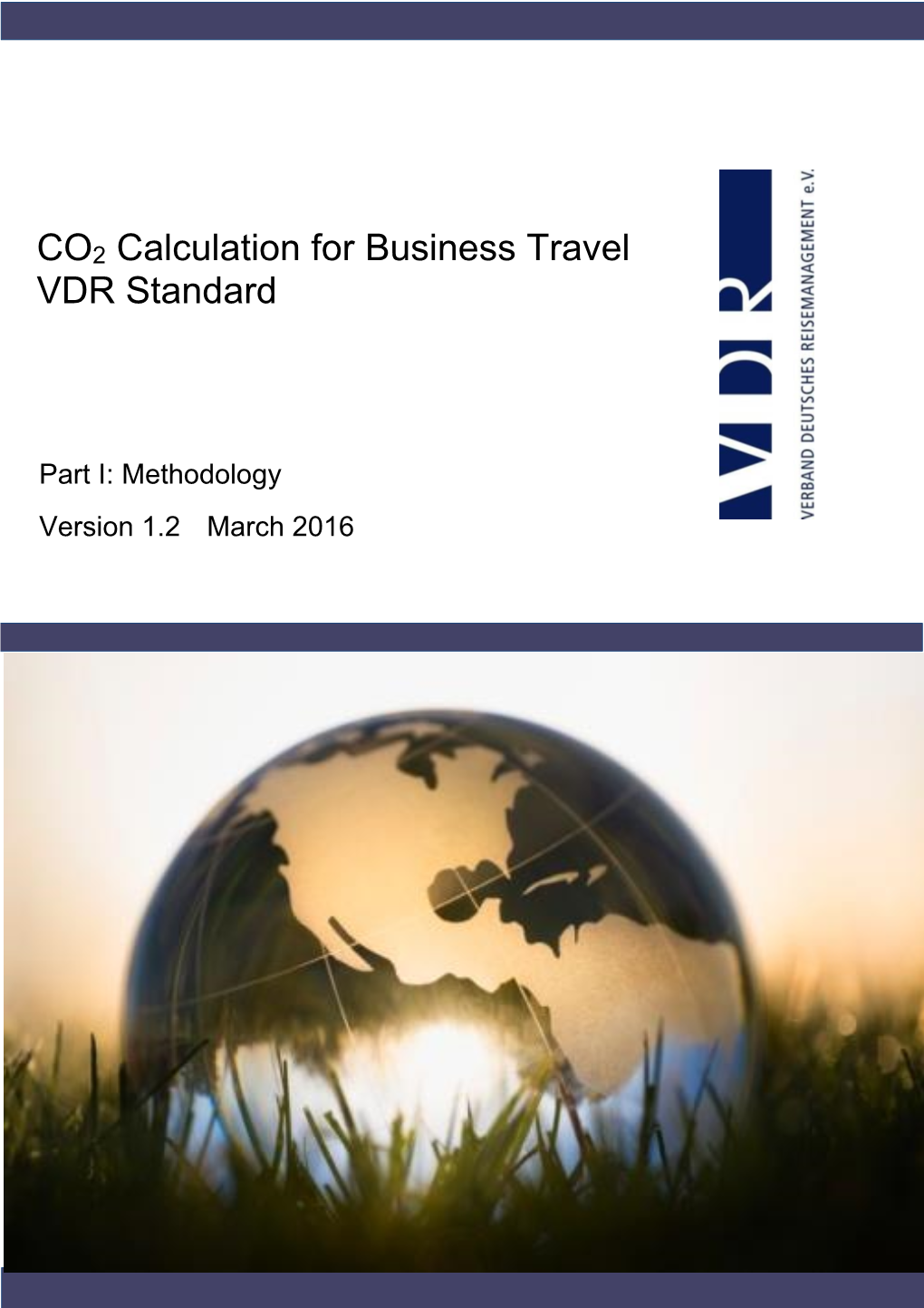 CO2 Calculation for Business Travel VDR Standard