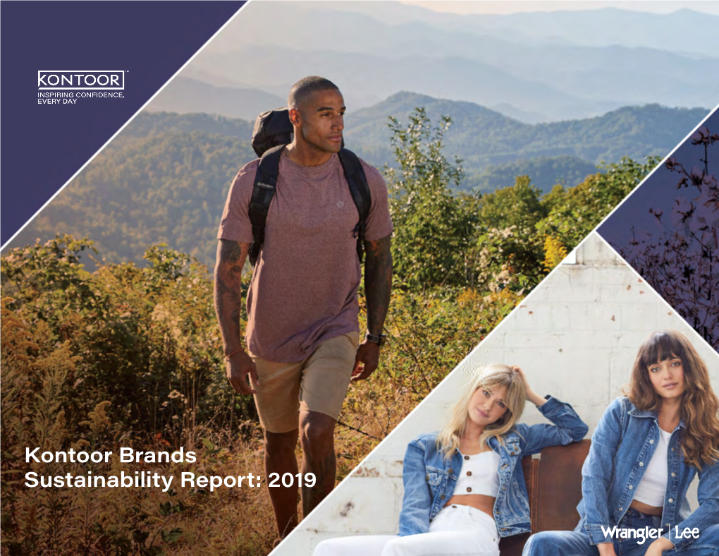 Kontoor Brands Sustainability Report: 2019 Table of Contents