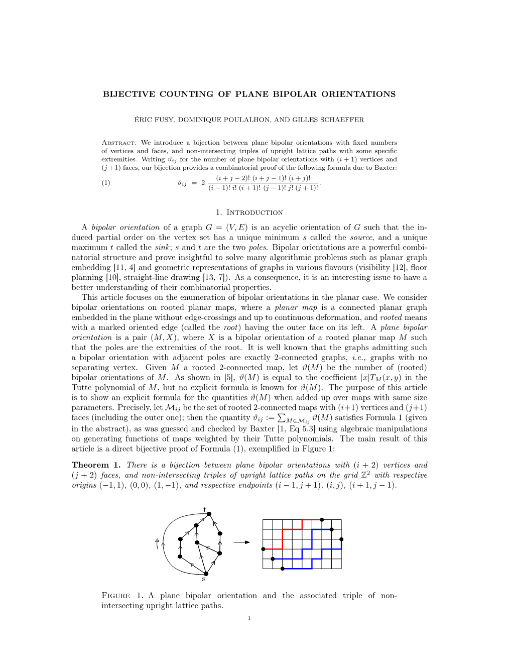 Bijective Counting of Plane Bipolar Orientations