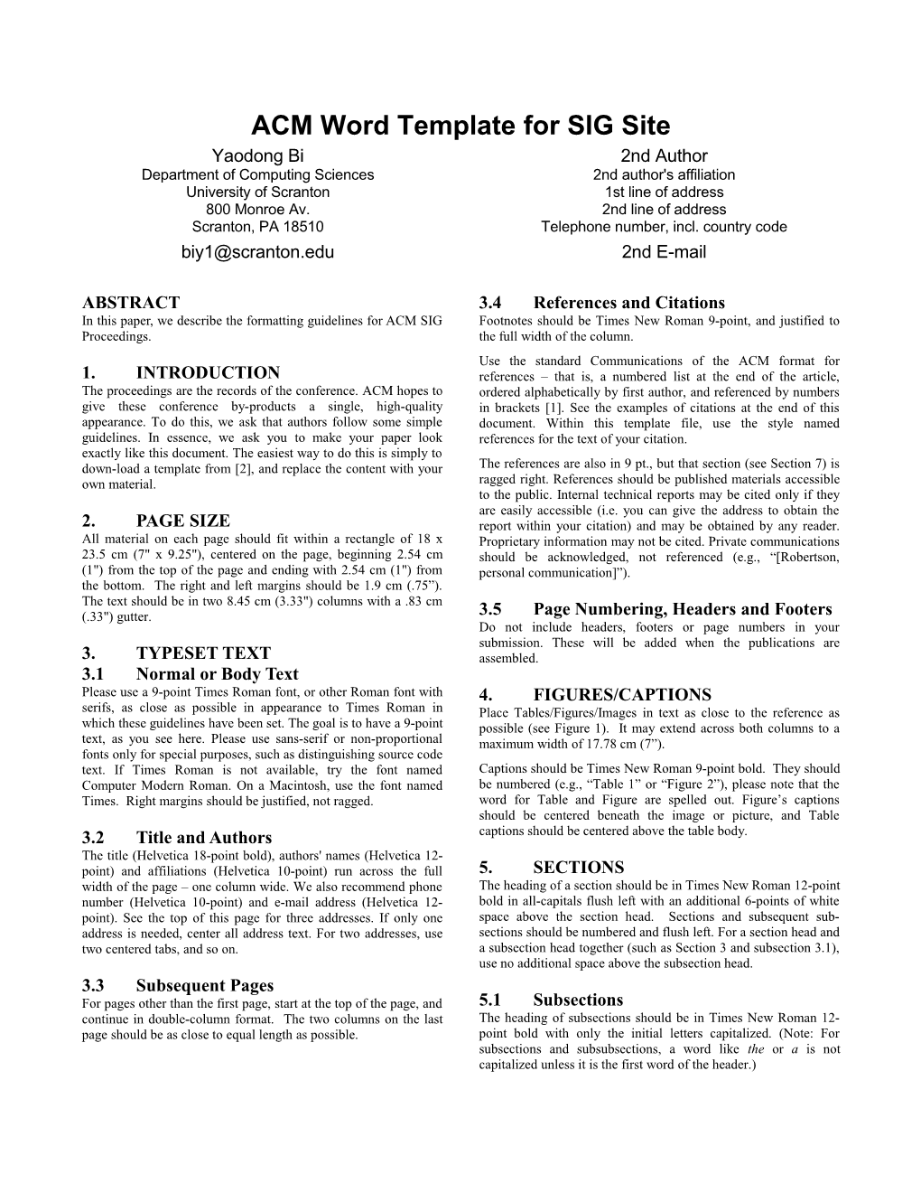 Proceedings Template - WORD s35