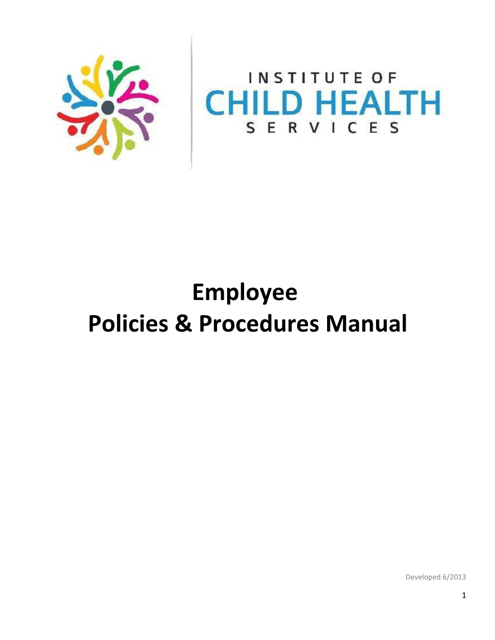 Policies & Procedures Manual s1