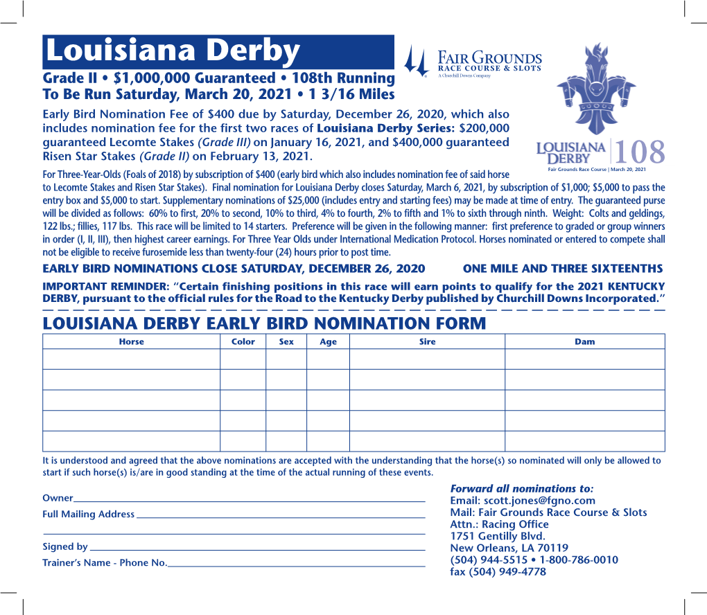 Louisiana Derby