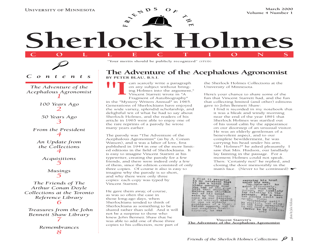 Sherlock Holmes Collections There Were Other Memorable Moments Arranging New Photocopy Services, and Suite 111, Elmer L