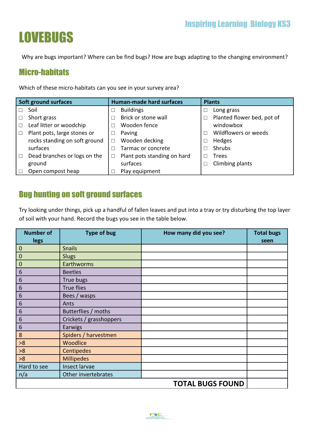 Inspiring Learning Biology KS3