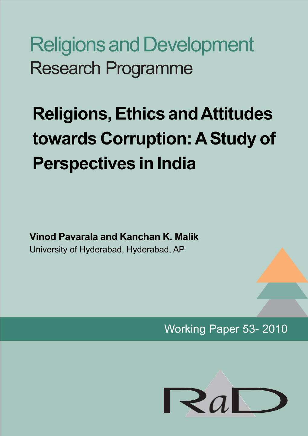 Religions and Development Research Programme