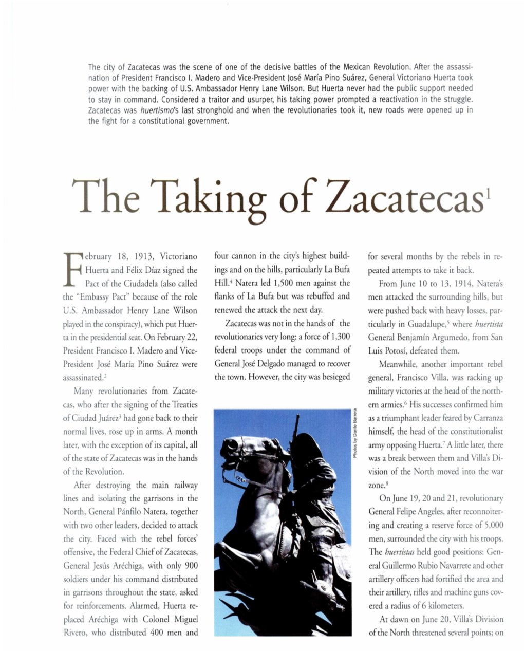 The Taking of Zacatecas'