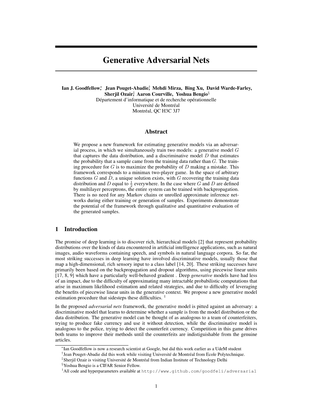 Generative Adversarial Nets