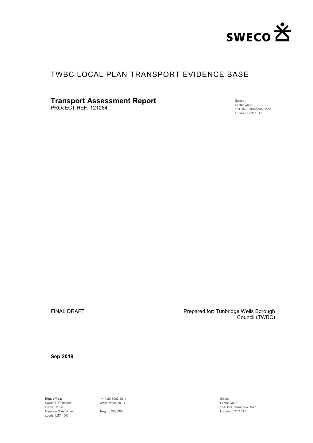 Local Plan Transport Evidence Base