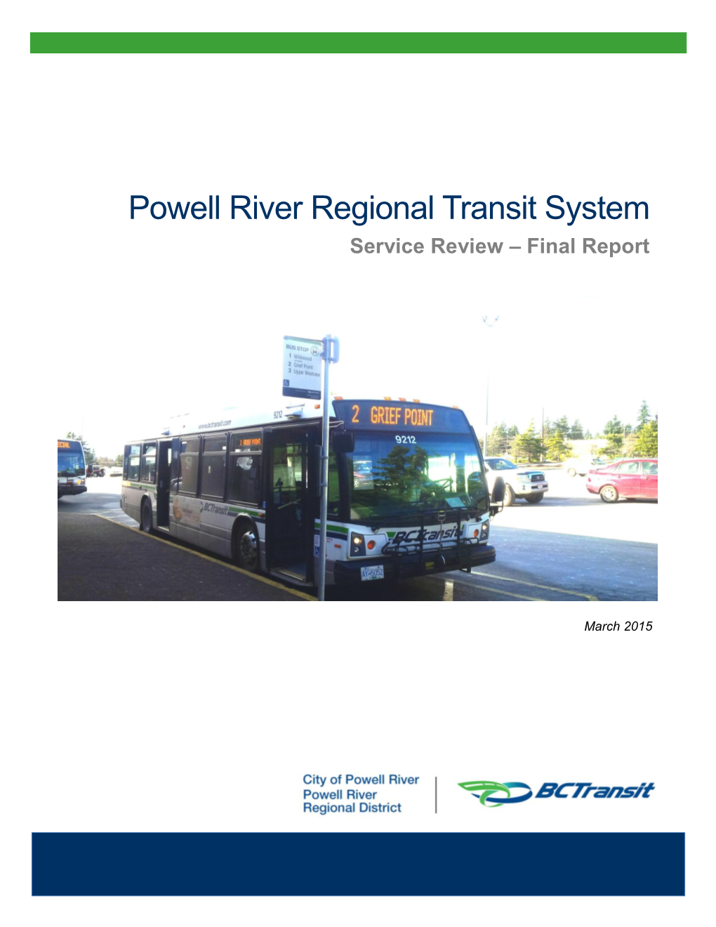 Powell River Service Review (2015)