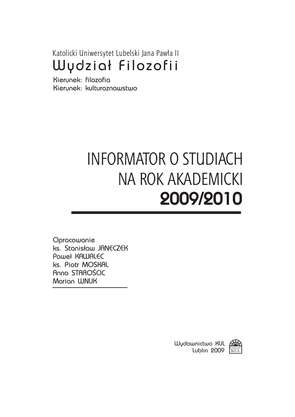 Informator Filozofia 2009.Pdf