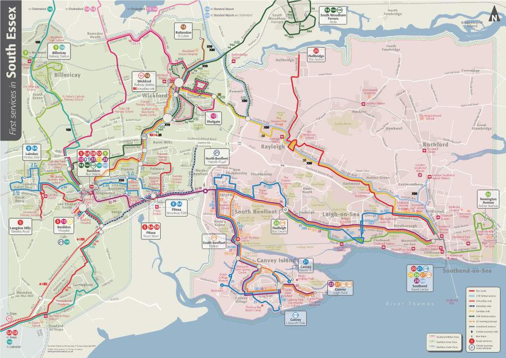 South Essex Le H 1 S N R G I 2 C O a Stationstation S 4